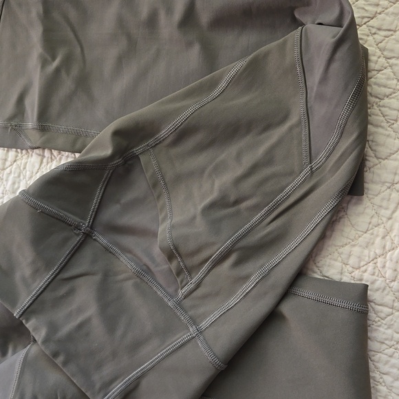 Lululemon All The Right Places Crop Army Green - Picture 3 of 7